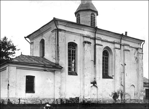 Полоцк. Борисоглебский монастырь. Церковь Бориса и Глеба. архивная фотография, Фото с сайта http://www.radzima.org/ru/object-photo/7656.html