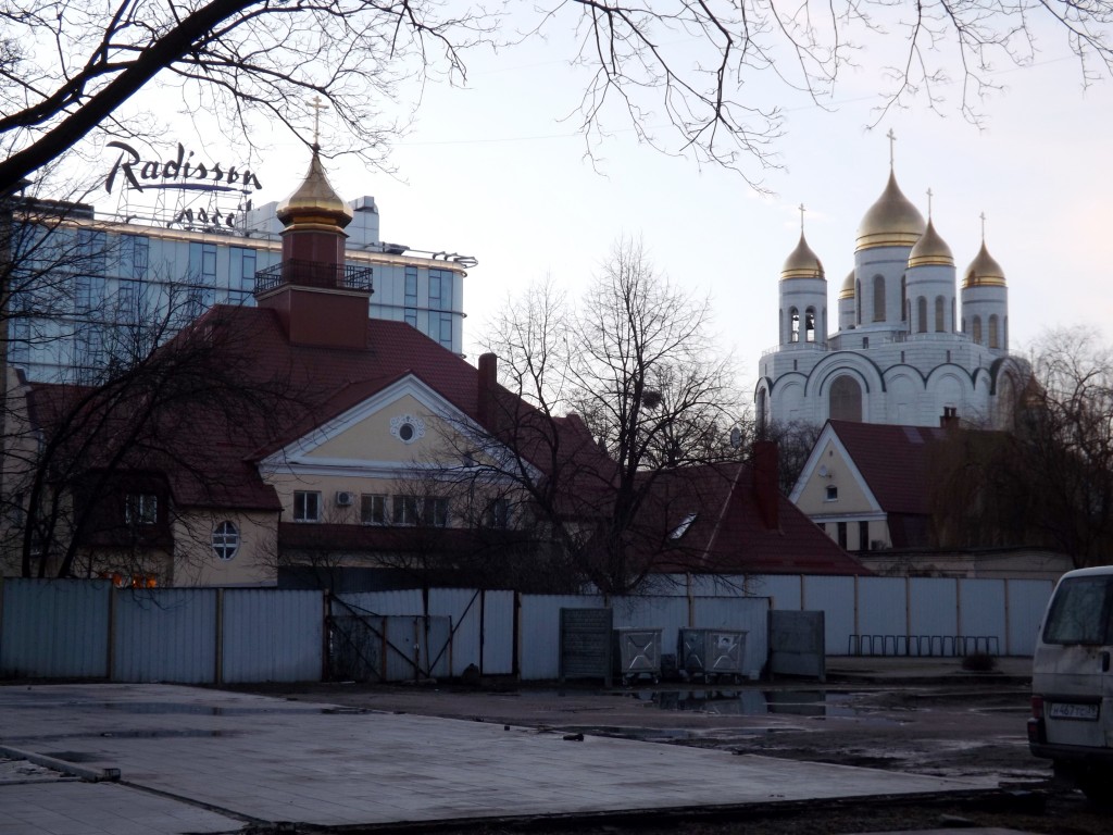 Калининград. Неизвестная домовая церковь при Епархиальном управлении. фасады