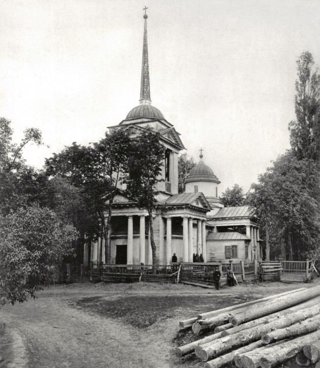 Спиридонова Буда. Церковь Троицы Живоначальной. архивная фотография