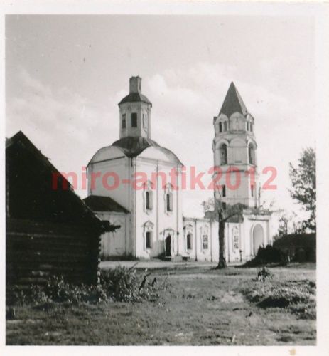 Фото 1941 г. Чепчугово. Церковь Вознесения Господня