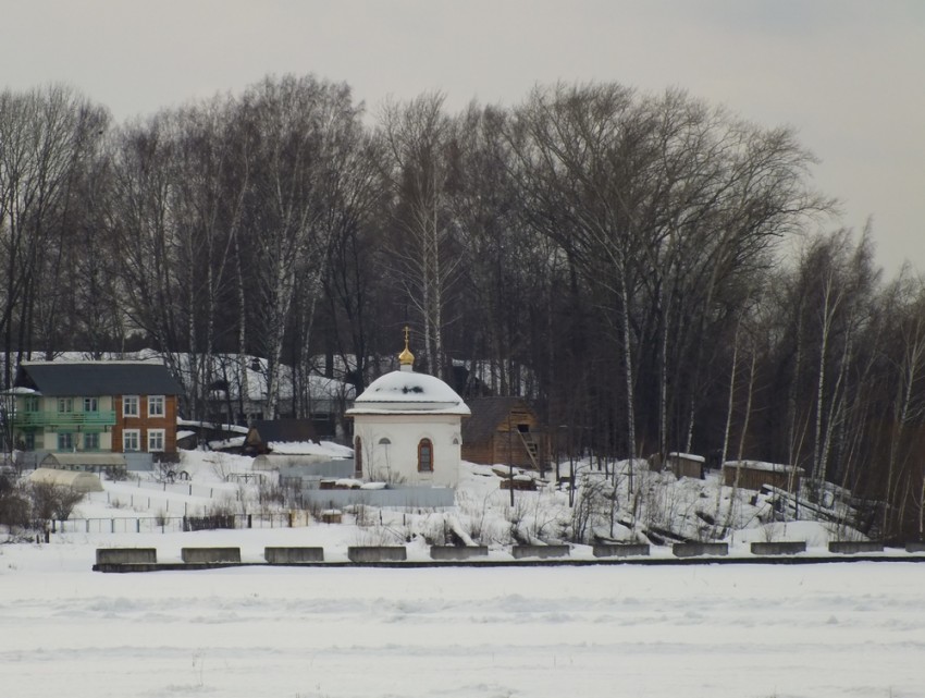 Часовня Луки (Войно-Ясенецкого), Нытва (Нытвенский район, Пермский край). общий вид в ландшафте