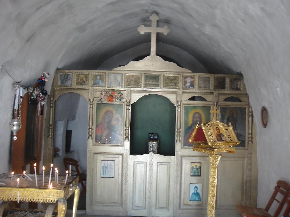 интерьер и убранство. Церковь Пантелеимона Целителя, Родос (Южные Эгейские острова (Περιφέρεια Νοτίου Αιγαίου), Греция)