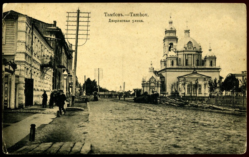 Тамбов. Церковь Стефана архидиакона. архивная фотография, 1900—1915 год с https://pastvu.com/p/434673