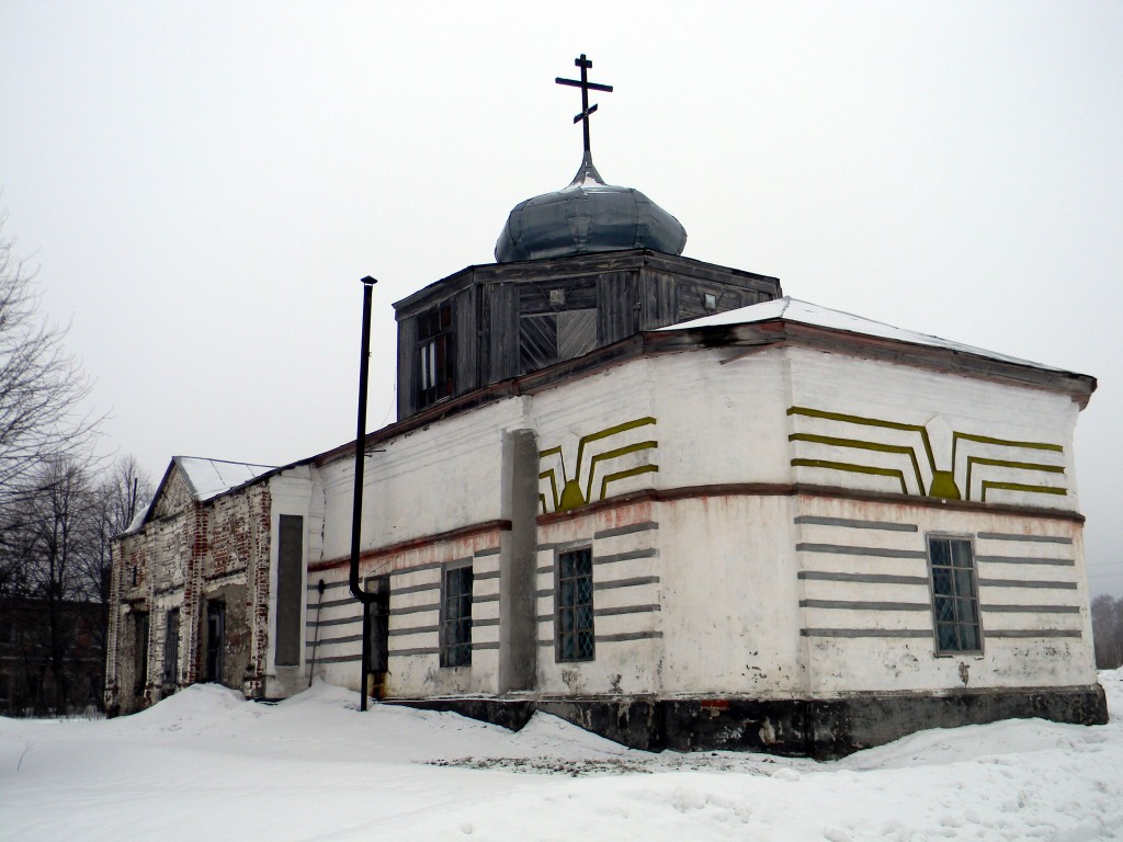 Щербово. Церковь Рождества Пресвятой Богородицы. фасады