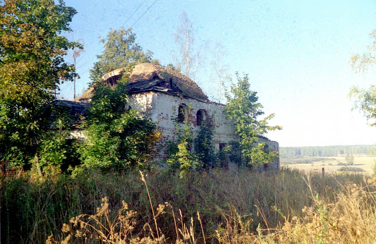 документальные фотографии. Церковь Николая Чудотворца, Меховицы (Савинский район, Ивановская область)
