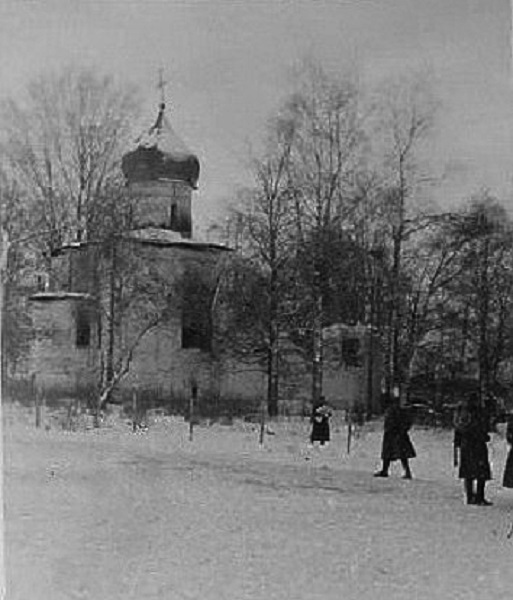 Папоротно (Папоротское). Церковь Николая Чудотворца. архивная фотография, Фото 1941 г. с аукциона e-bay.de