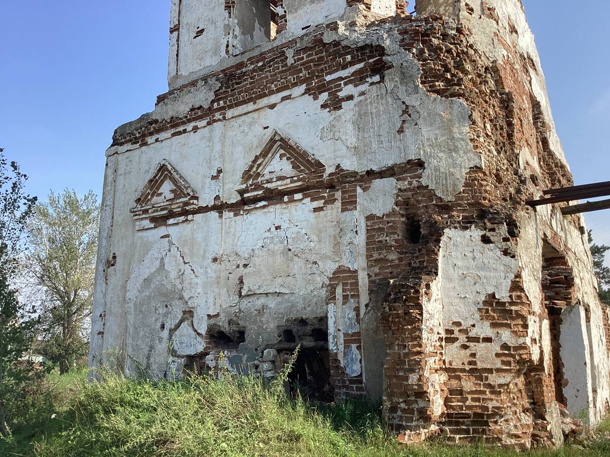 Церковь Вознесения Господня, Мальта (Усольский район, Иркутская область). архитектурные детали, Вид с северо-запада