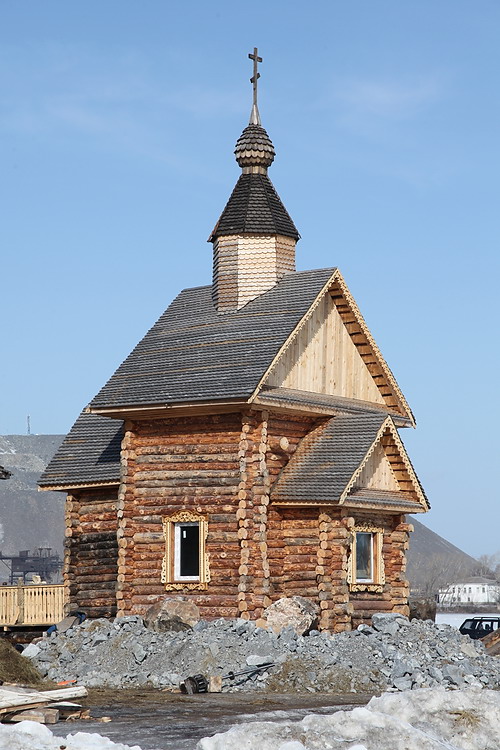 Неизвестная часовня, Сатка (Саткинский район, Челябинская область). фасады