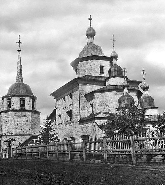 Церковь Спаса Нерукотворного Образа, Илимск (акватория Усть-Илимского водохранилища) (Нижнеилимский район, Иркутская область). архивная фотография, 1913 год фото с http://russian-church.ru/viewpage.php?cat=кirenskij-uezd&page=6