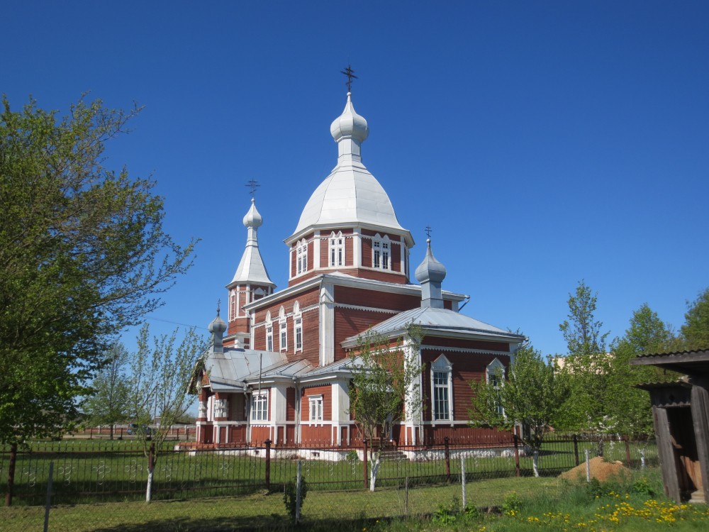 Церковь Петра и Павла, Остров (Ляховичский район, Беларусь, Брестская область). фасады