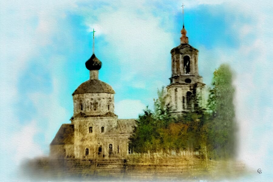 Начало XX века. Источник: https://hram-tver.ru/index.php/khramy-tverskoj-oblasti/bezhetsk/2237-bezhetsk-rozhdestva-presvyatoj-bogoroditsy-tserkov, архивная фотография. Церковь Рождества Пресвятой Богородицы, Бежецк (Бежецкий район, Тверская область)