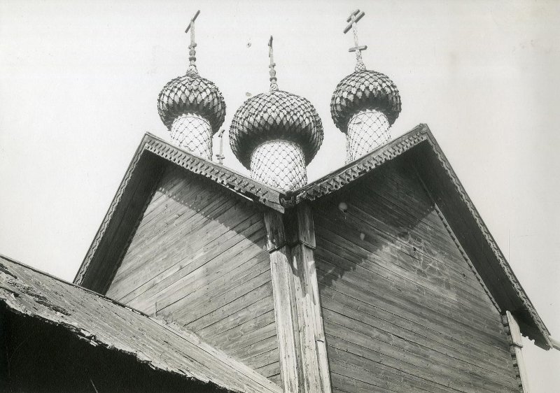 Церковь Благовещения Пресвятой Богородицы, Усадище (Масельга) (Волховский район, Ленинградская область). архивная фотография, Фото 1913 г. из фондов Российского этнографического музея. (ГК №38772932)