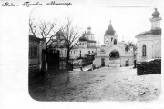 Рождества Пресвятой Богородицы Молченский женский монастырь. Часовня Рождества Пресвятой Богородицы, Общий вид монастыря. Часовня справа. Фото из фондов ГИКЗ в г.Путивль<br>, Путивль, Конотопский район, Украина, Сумская область