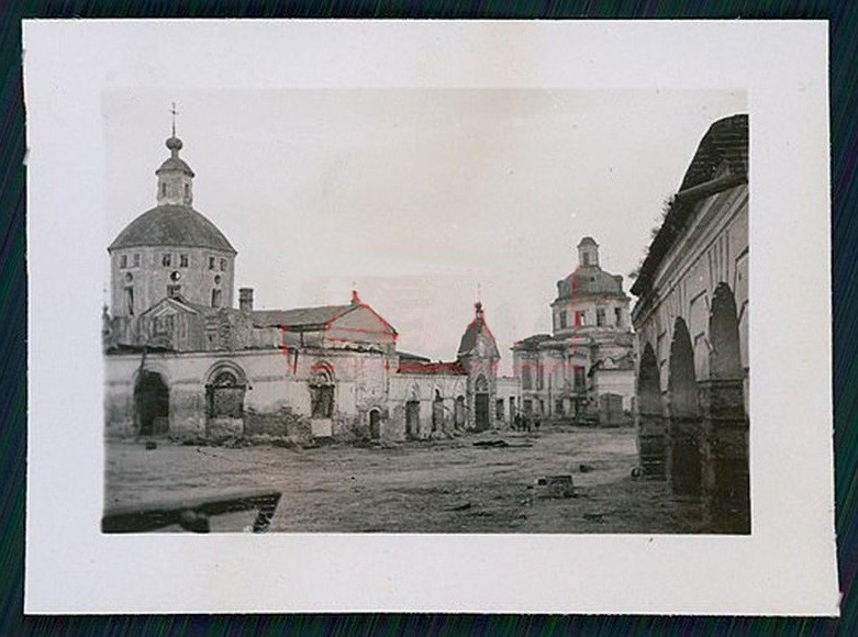 Острогожск. Церковь Успения Пресвятой Богородицы. архивная фотография, Фото 1941 г. с аукциона e-bay.de