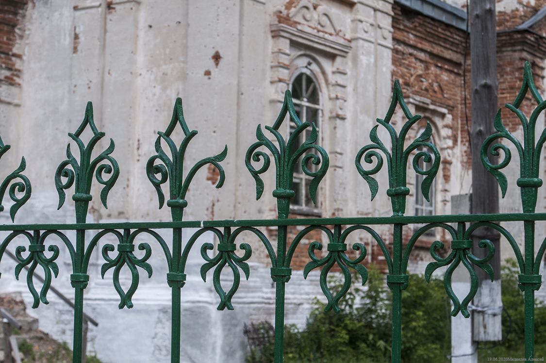 Церковь Троицы Живоначальной, Лисье (Лебяжьевский район, Курганская область). дополнительная информация, церковная ограда