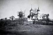 Церковь Николая Чудотворца на погосте Старые Овсищи, Староовсицкий погост. Фото начала XX в.<br>, Толково, Островский район, Псковская область