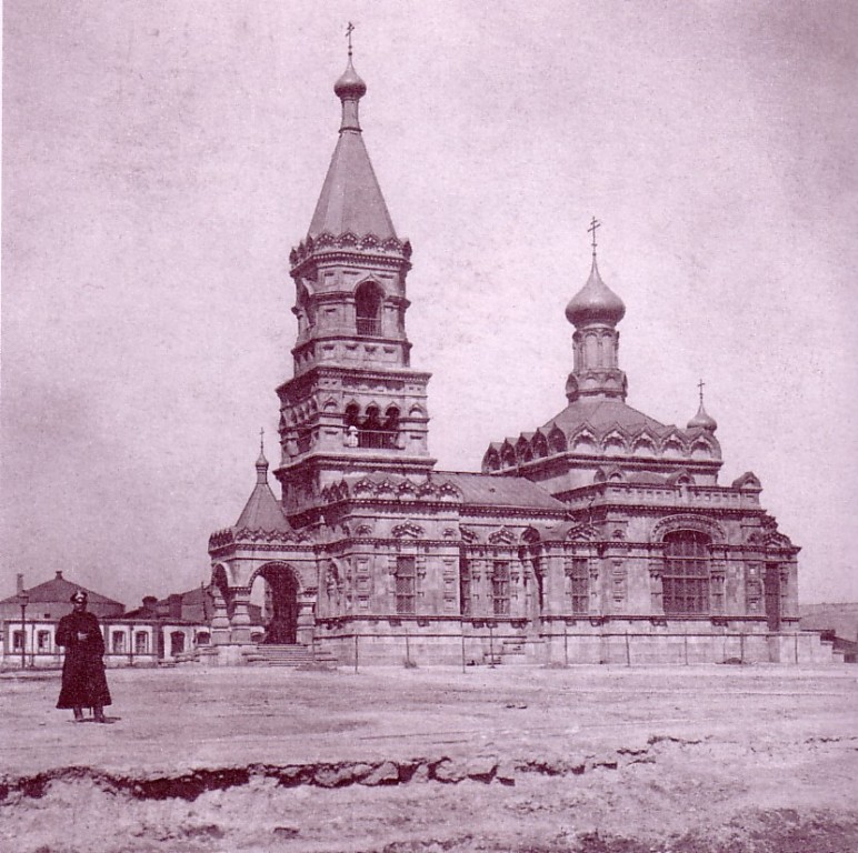 Церковь Илии Пророка в Чёрном городе, Баку (Азербайджан, Прочие страны). архивная фотография, 1906—1914 год с сайта https://pastvu.com/p/436417