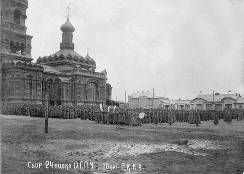 Церковь Илии Пророка в Чёрном городе, Баку (Азербайджан, Прочие страны). архивная фотография, 1928 год с https://www.ourbaku.com/index.php/Церковь_Св._пророка_Ильи_Черногородская
