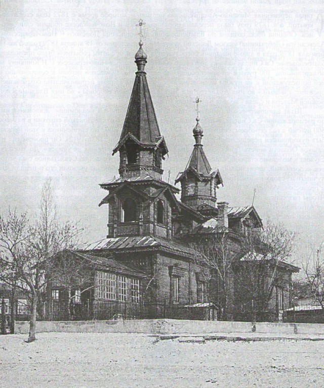 Церковь Успения Пресвятой Богородицы (единоверческая), Новочеркасск (Новочеркасск, город, Ростовская область). архивная фотография, С сайта http://novocherkassk.net/