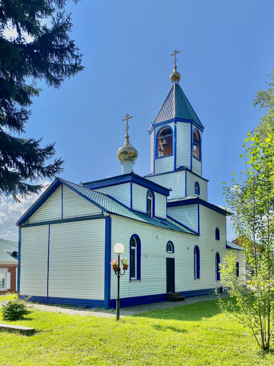 Церковь Рождества Христова, Бодайбо (Бодайбинский район, Иркутская область). фасады, Вид с СВ
