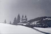 Церковь Введения во храм Пресвятой Богородицы, Фото 1913-1915 годов из фондов Государственного центрального музея современной истории России<br>, Илимск (акватория Усть-Илимского водохранилища), Нижнеилимский район, Иркутская область