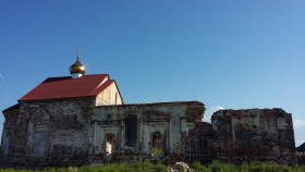 Унда. Церковь Преображения Господня