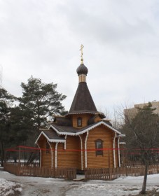 Москва. Церковь Бориса и Глеба в Новокосине