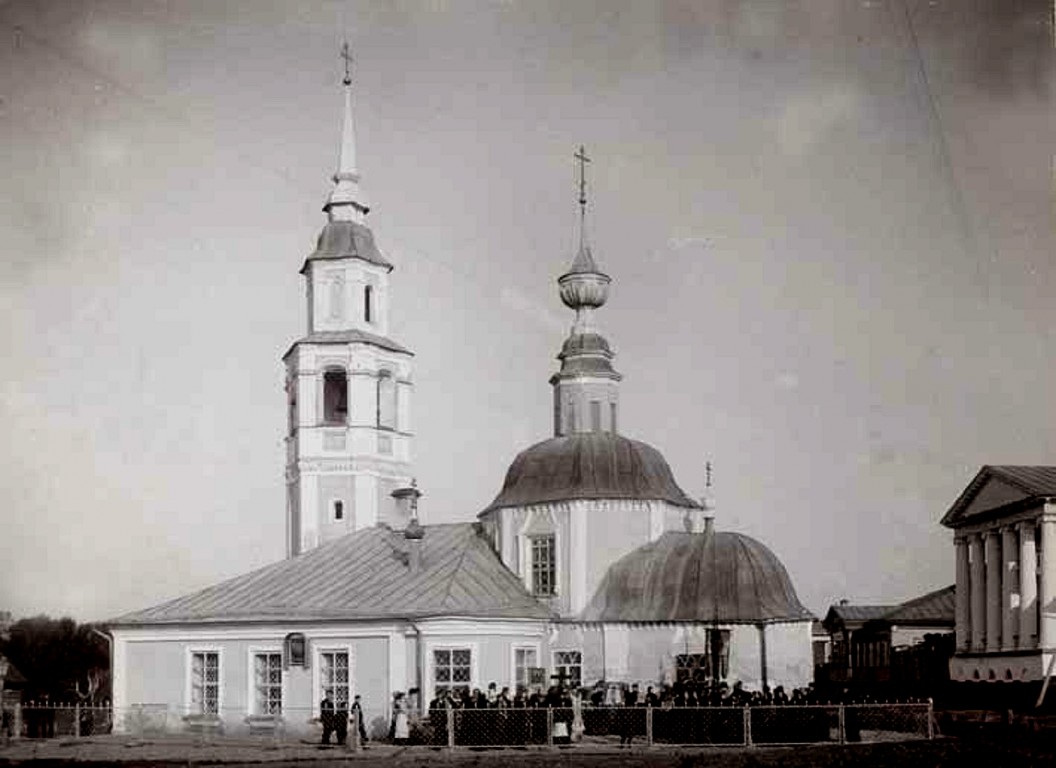 Церковь Вознесения Господня, Углич (Угличский район, Ярославская область). архивная фотография, 1896—1899 с сайта https://pastvu.com/p/226691