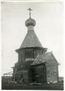 Церковь Воскресения Христова, Фото 1913 г. из фондов Российского этнографического музея. (ГК №19429320)<br>, Совполье (Малая Немнюга), Мезенский район, Архангельская область