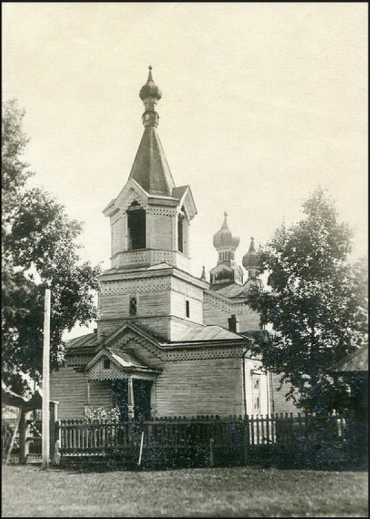 Булай. Церковь Вознесения Господня (старая). архивная фотография, Архивная служба Удмуртской Республики.