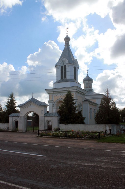 Пески. Церковь Николая Чудотворца. фасады