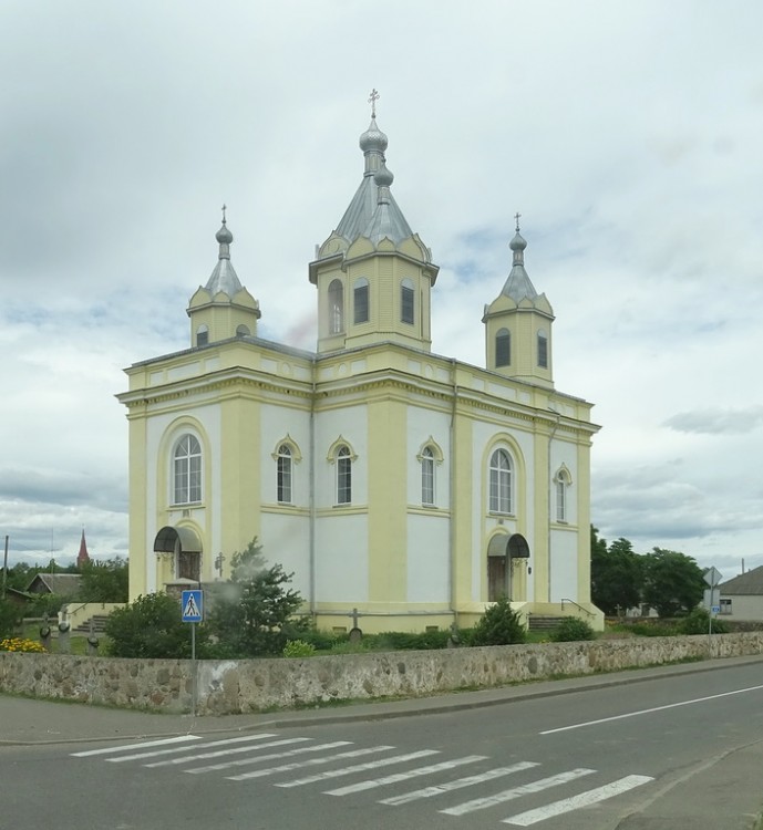 Церковь Преображения Господня, Деречин (Зельвенский район, Беларусь, Гродненская область). фасады
