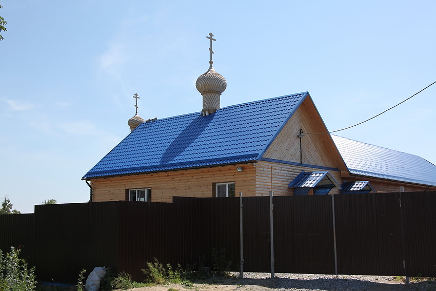 Часовня Успения Пресвятой Богородицы, Кыштым (Кыштым, город, Челябинская область). архитектурные детали, Теперь часовня с куполами