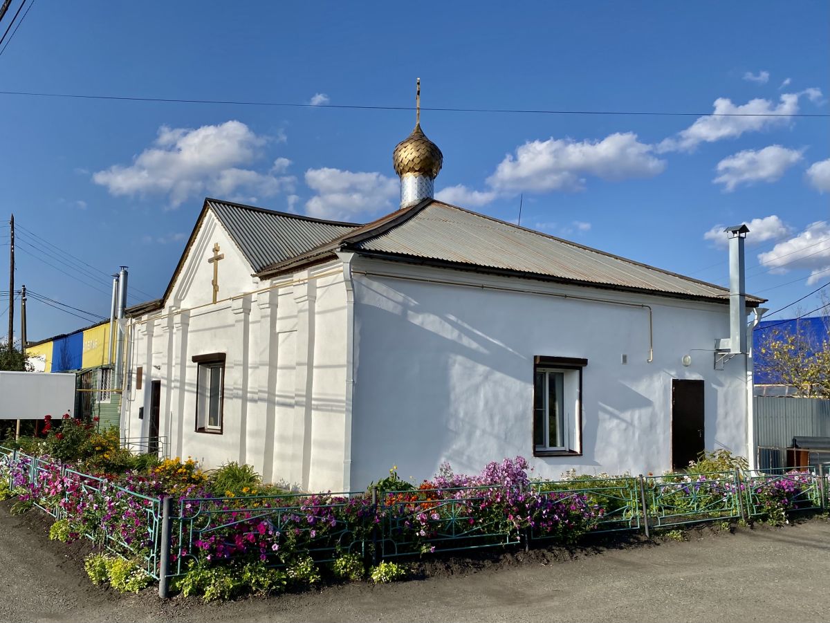 Аргаяш. Храм-часовня Сергия Радонежского. фасады, Вид с юга