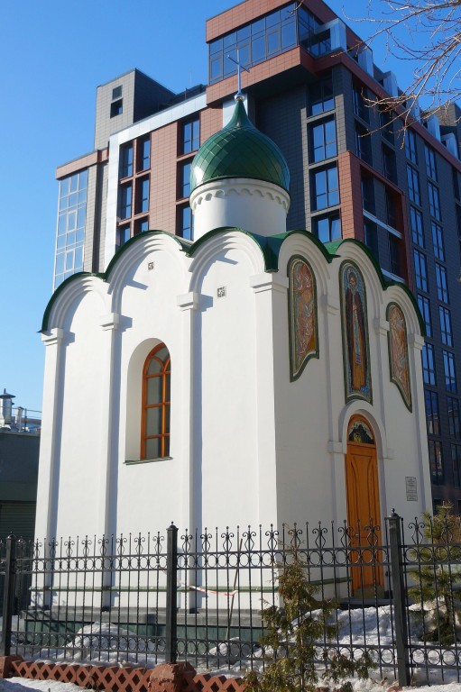 Часовня Сергия Радонежского, Новосибирск (Новосибирск, город, Новосибирская область). фасады