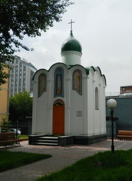 Часовня Сергия Радонежского, Новосибирск (Новосибирск, город, Новосибирская область). фасады