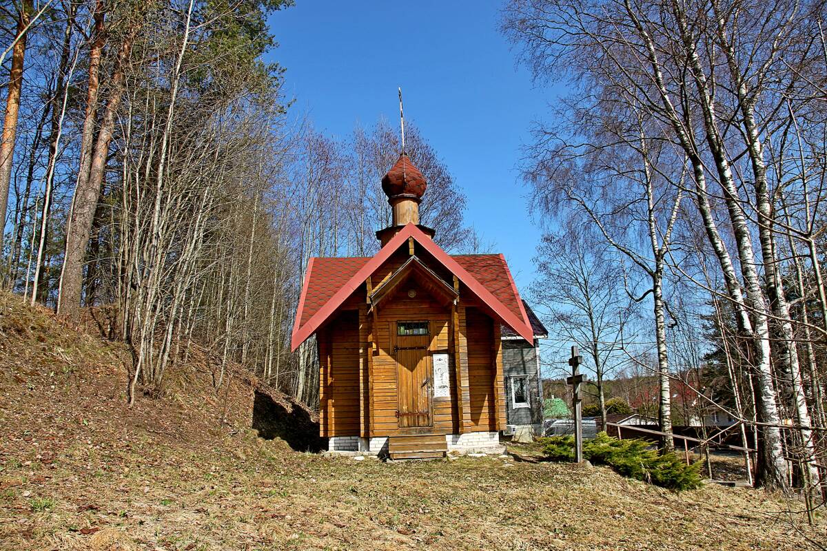 Часовня Георгия Победоносца, Белоостров, СНТ (Всеволожский район, Ленинградская область). фасады