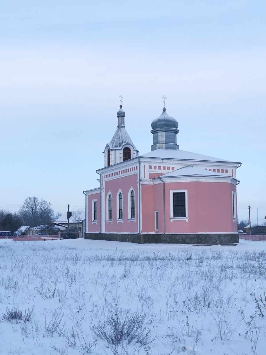 фасады. Церковь Воздвижения Креста Господня, Головачи (Гродненский район, Беларусь, Гродненская область)