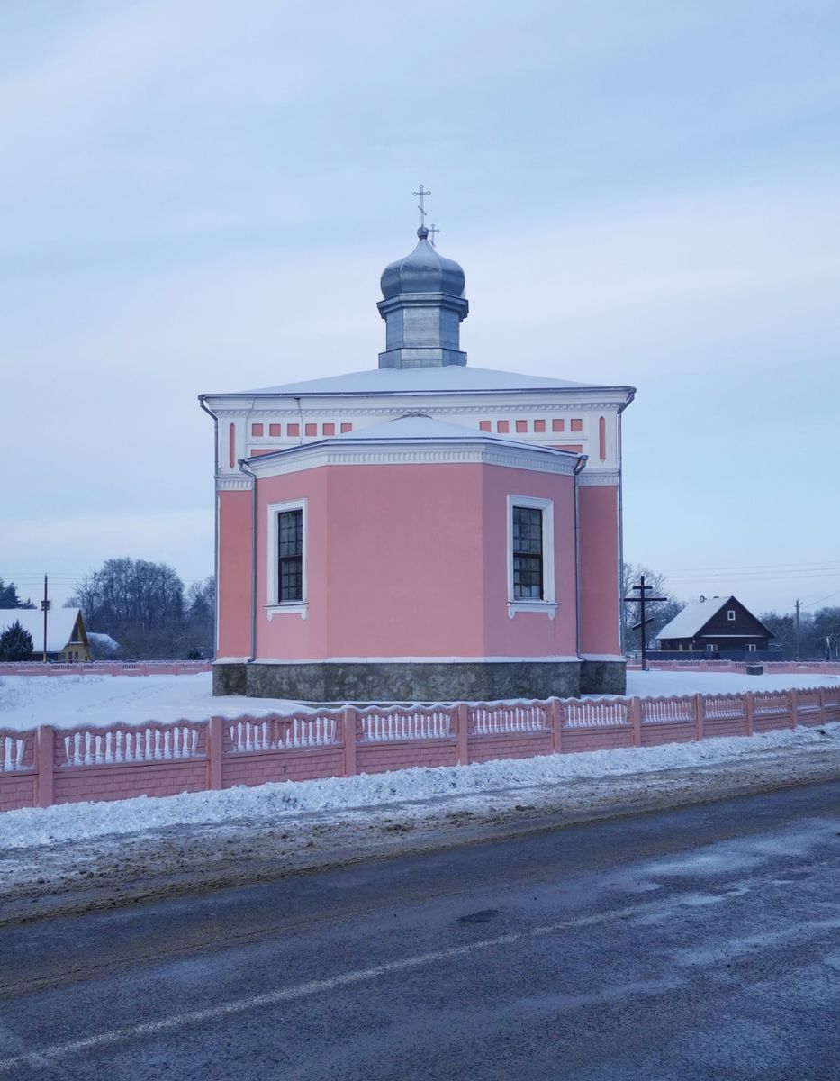 фасады. Церковь Воздвижения Креста Господня, Головачи (Гродненский район, Беларусь, Гродненская область)