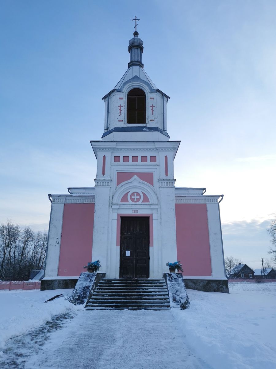 фасады. Церковь Воздвижения Креста Господня, Головачи (Гродненский район, Беларусь, Гродненская область)