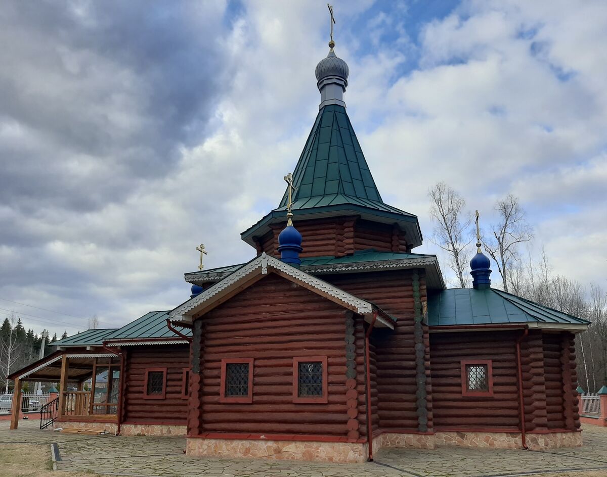 Церковь Августина Калужского, Большие Козлы (Перемышльский район, Калужская область). фасады