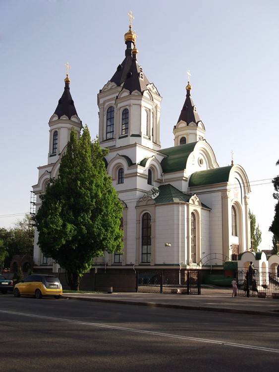 Запорожье. Кафедральный собор Покрова Пресвятой Богородицы. фасады