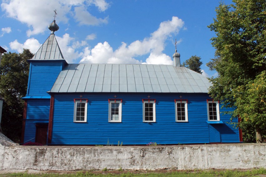 Церковь Николая Чудотворца, Лаша (Гродненский район, Беларусь, Гродненская область). фасады