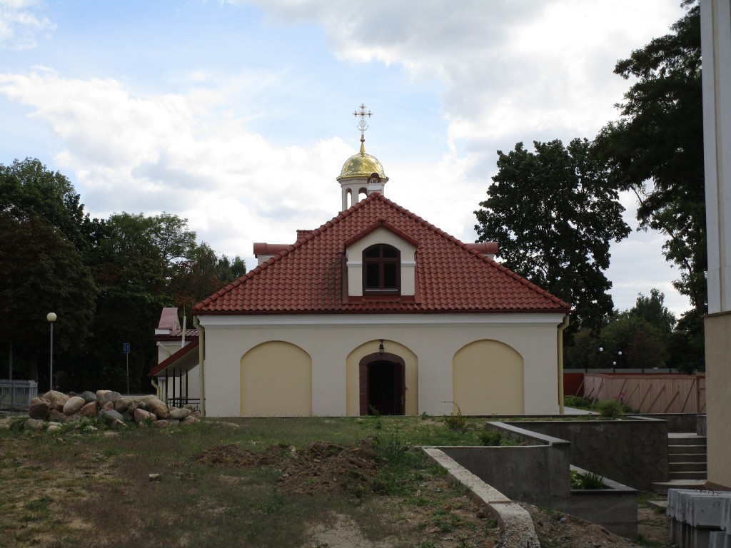 Домовая церковь Николая Чудотворца на Архиерейском подворье, Гродно (Гродненский район, Беларусь, Гродненская область). фасады, восточный фасад