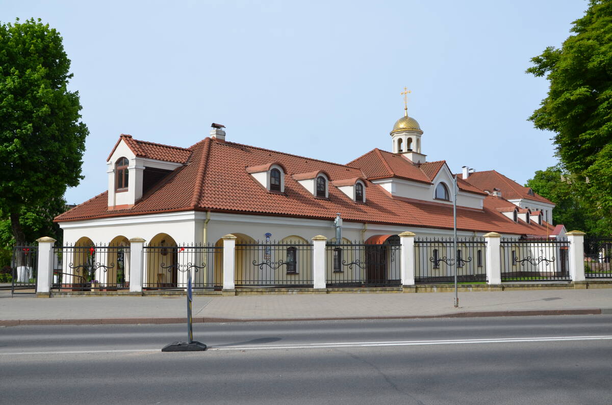 Домовая церковь Николая Чудотворца на Архиерейском подворье, Гродно (Гродненский район, Беларусь, Гродненская область). фасады