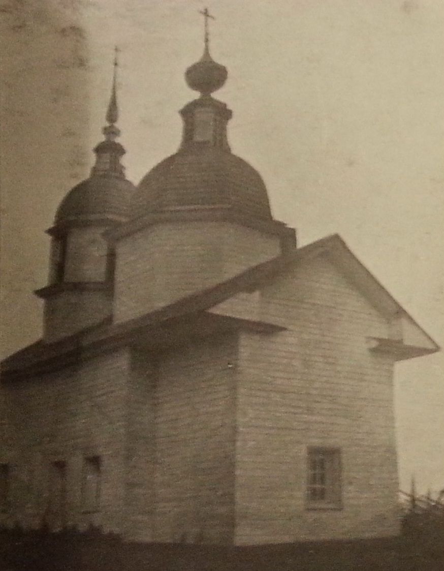 Архив ИИМК РАН, архивная фотография. Церковь Спаса Нерукотворного Образа, Спас, остров (Свидское) (Кирилловский район, Вологодская область)