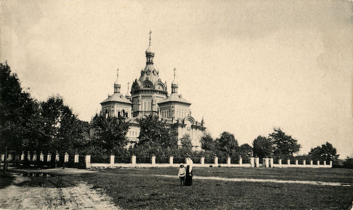 Церковь Преображения Господня в Бежице (старая), Брянск (Брянск, город, Брянская область). архивная фотография, Большая железобетонная церковь (Преображенская), 1914 г.