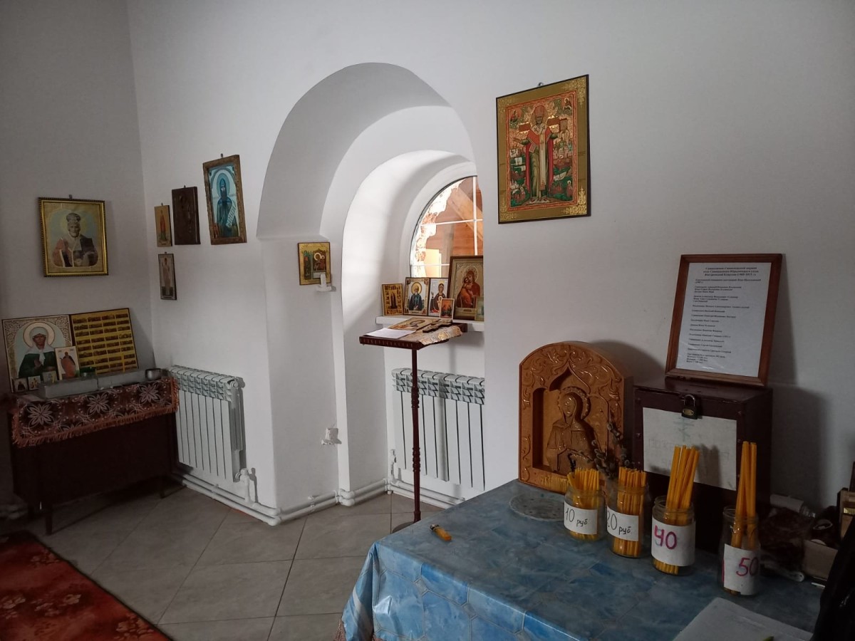 Церковь Симеона Богоприимца, Семёновское (Вичугский район, Ивановская область). интерьер и убранство