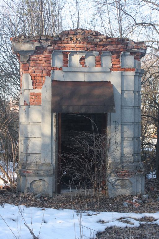 Неизвестная часовня, Бережки (Рузский городской округ, Московская область). фасады