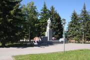 Церковь Троицы Живоначальной (новая), Вид на церковное место с юго-востока<br>, Ряжск, Ряжский район, Рязанская область